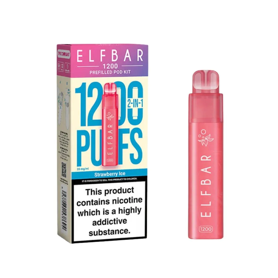 Buy Elf Bar 1200 2-in-1 Vape Kit | £5.99 - Vape Fair