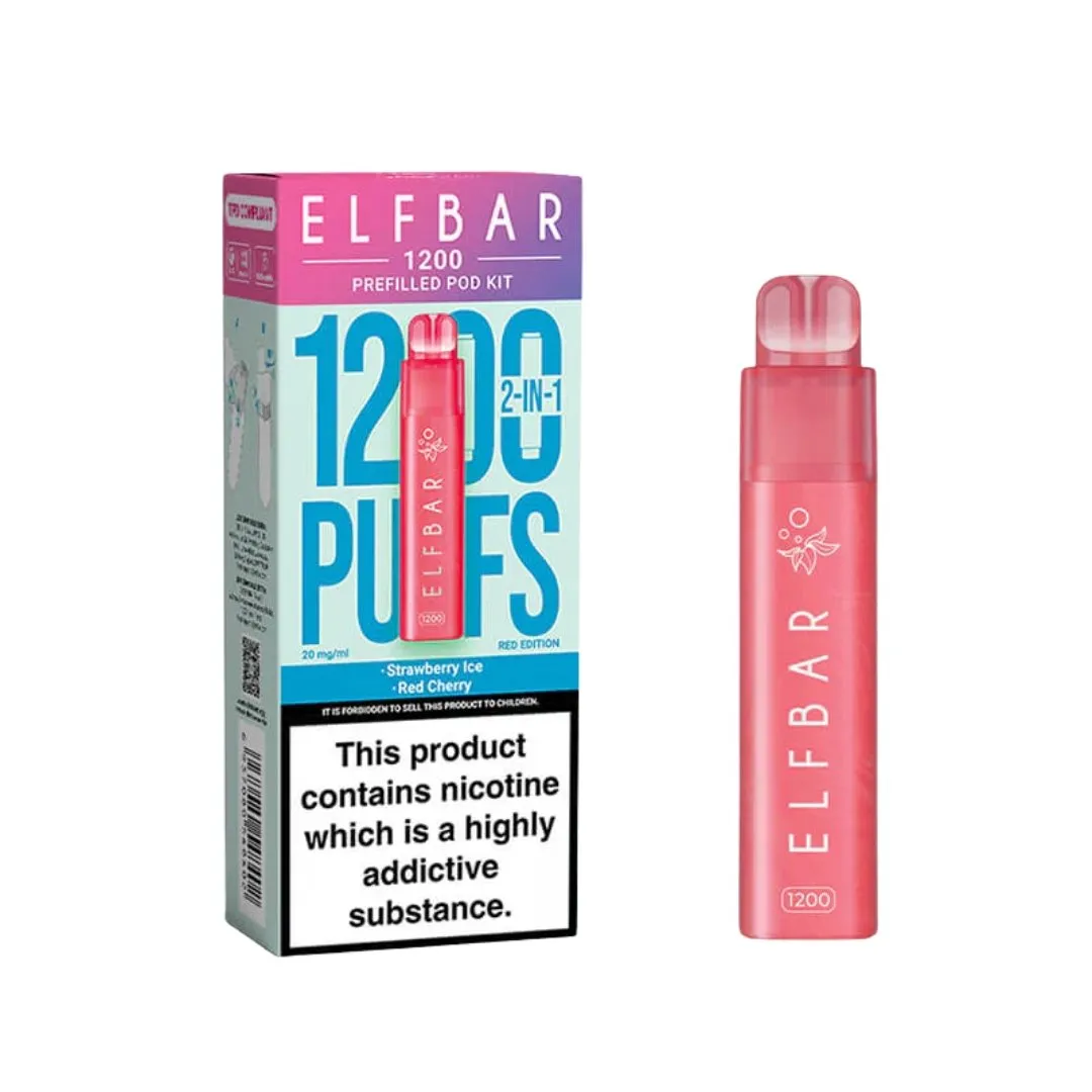 Buy Elf Bar 1200 2-in-1 Vape Kit | £5.99 - Vape Fair