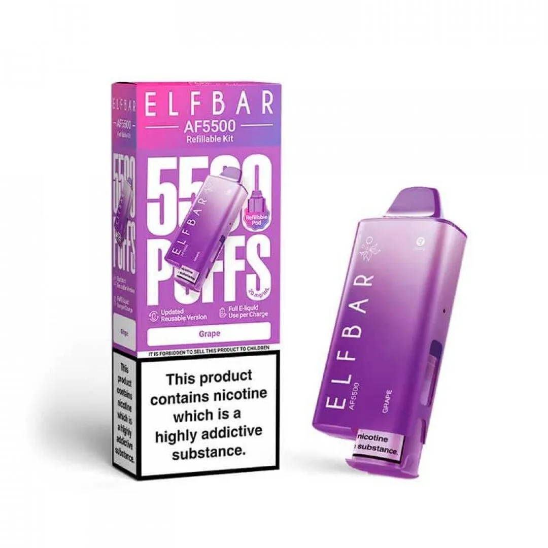 Buy Elf Bar AF5500 Pod Kit £8.29 | Vape Fair UK