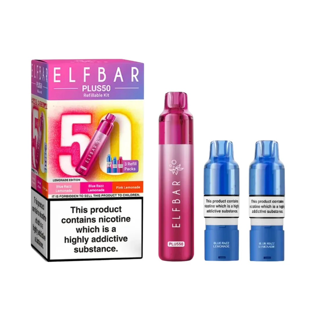 Buy Elf Bar Plus 50K Prefilled Pod Kit | £11.79 - Vape Fair