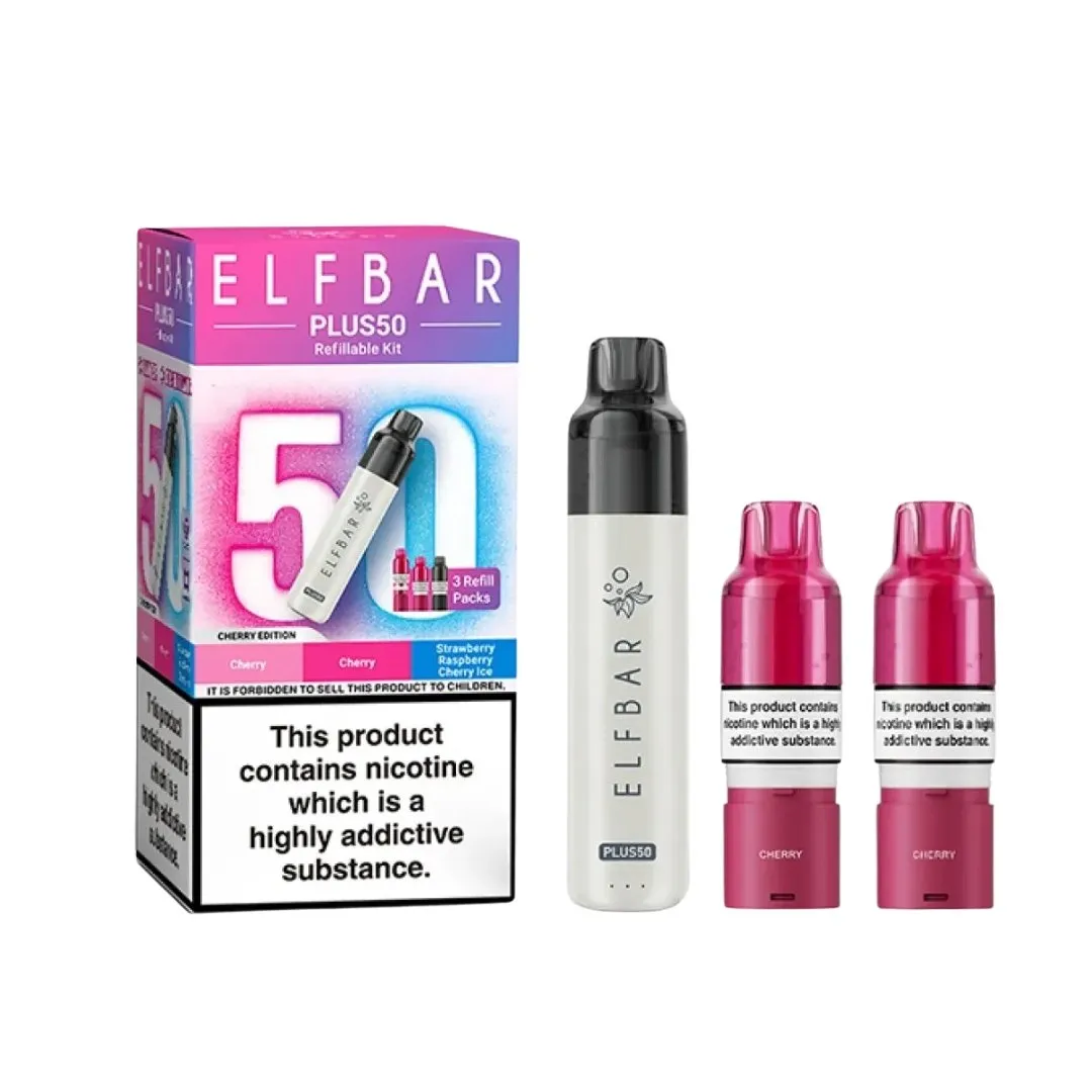 Buy Elf Bar Plus 50K Prefilled Pod Kit | £11.79 - Vape Fair