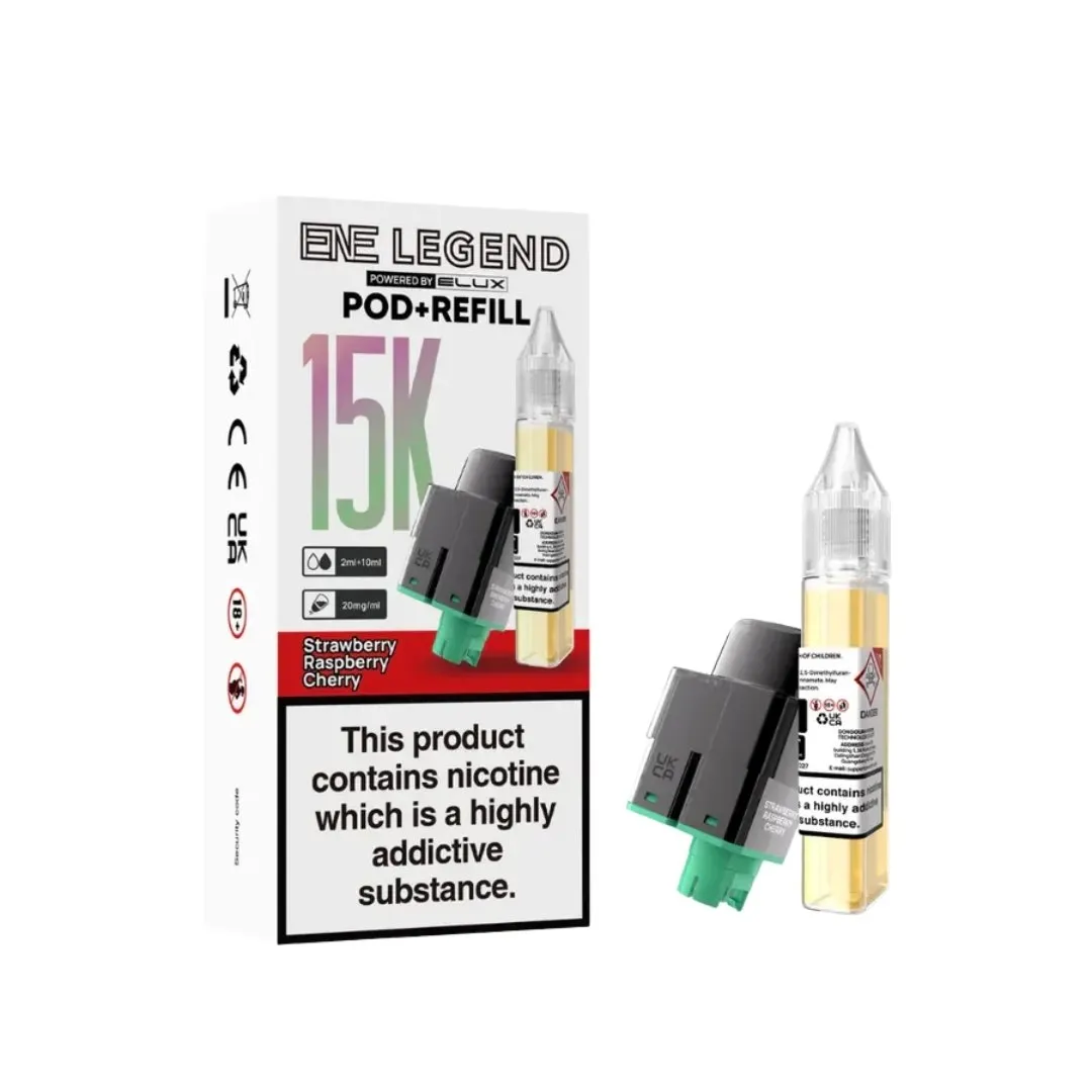 Buy Elux ENE Legend 15k Refill Pods | £5.80 - Vape Fair