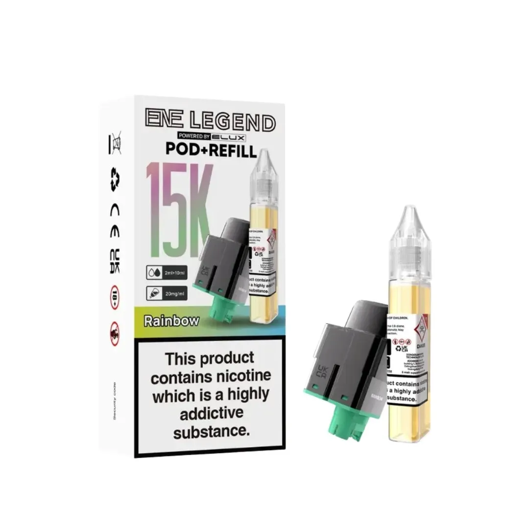 Buy Elux ENE Legend 15k Refill Pods | £5.80 - Vape Fair