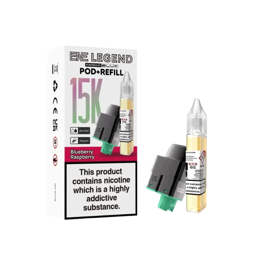 Buy Elux ENE Legend 15k Refill Pods | £5.80 - Vape Fair