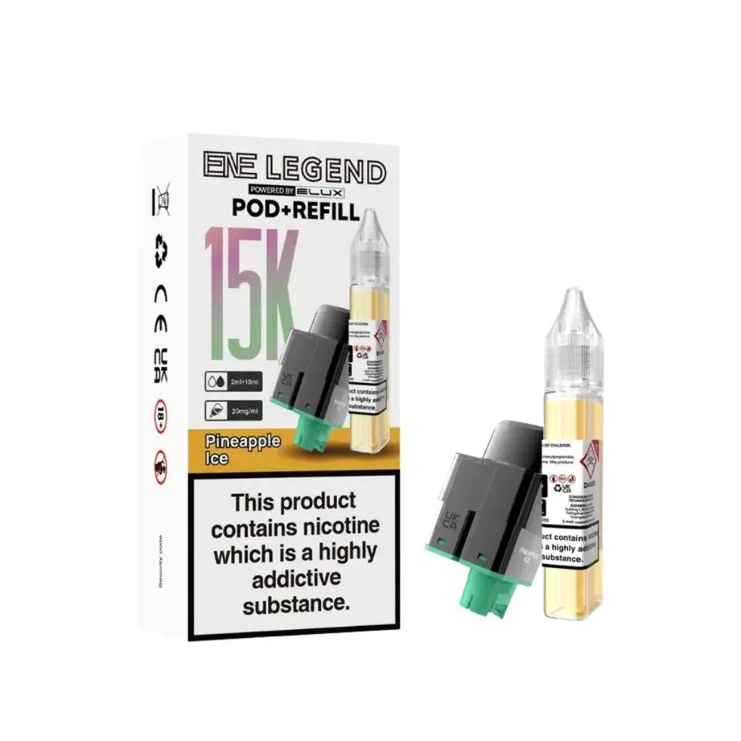 Buy Elux ENE Legend 15k Refill Pods | £5.80 - Vape Fair