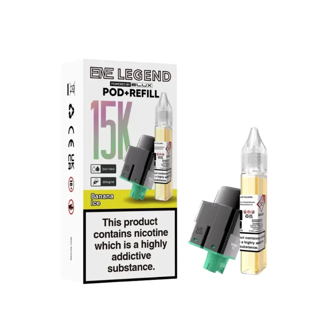 Buy Elux ENE Legend 15k Refill Pods | £5.80 - Vape Fair