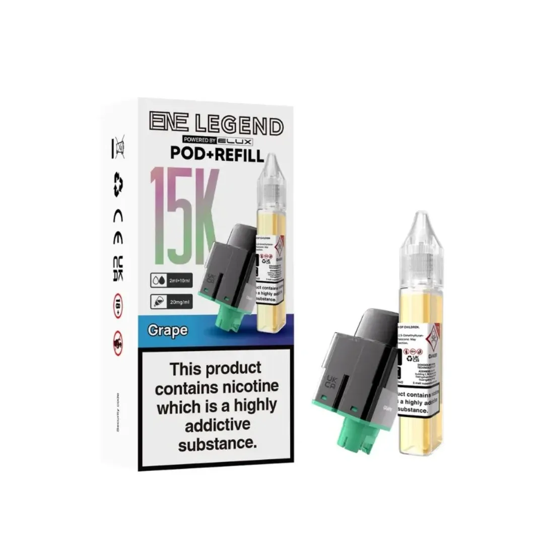 Buy Elux ENE Legend 15k Refill Pods | £5.80 - Vape Fair