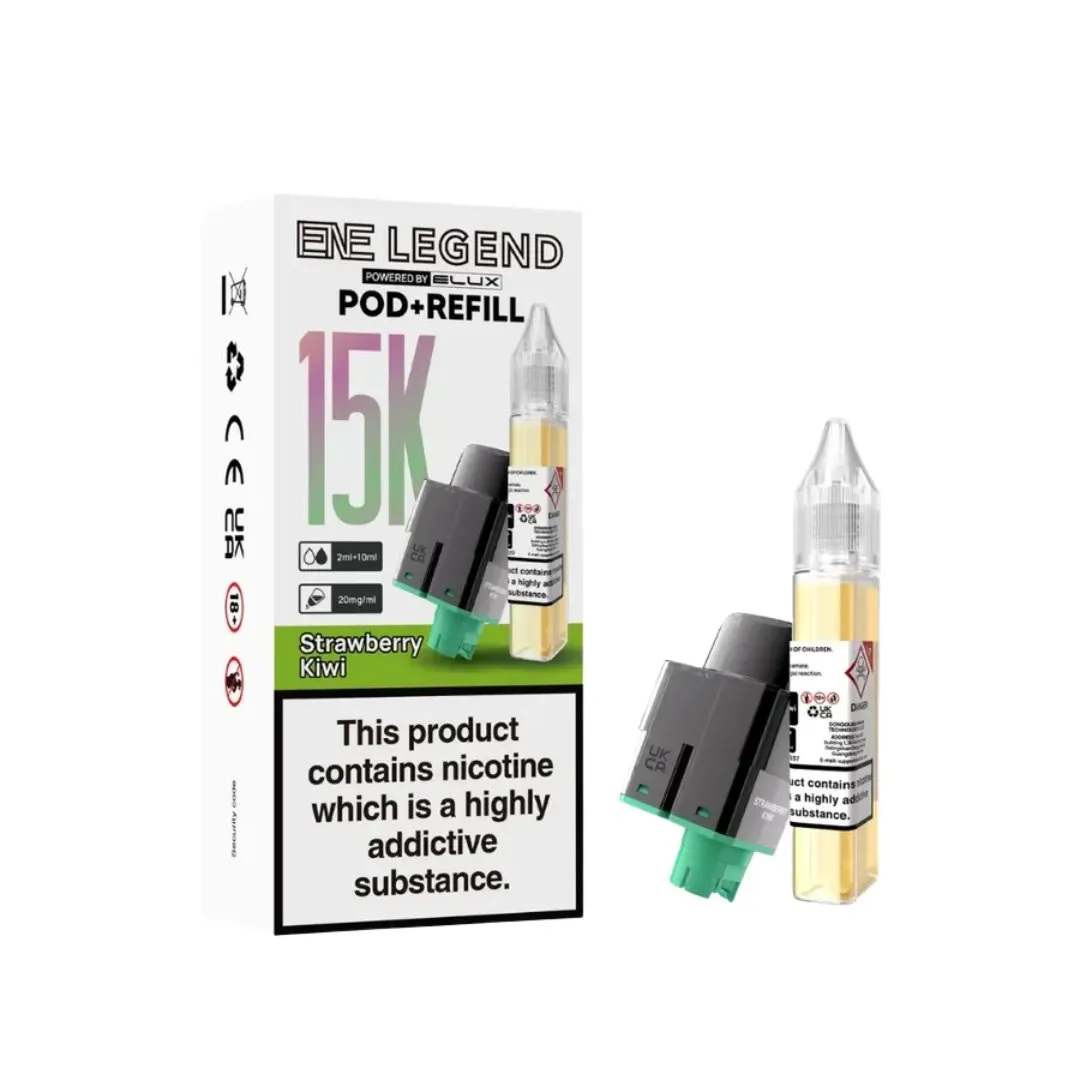 Buy Elux ENE Legend 15k Refill Pods | £5.80 - Vape Fair