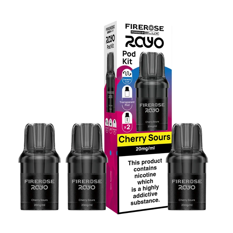 Buy Elux Firerose Rayo 600 Refill Pods | £4.90 - Vape Fair