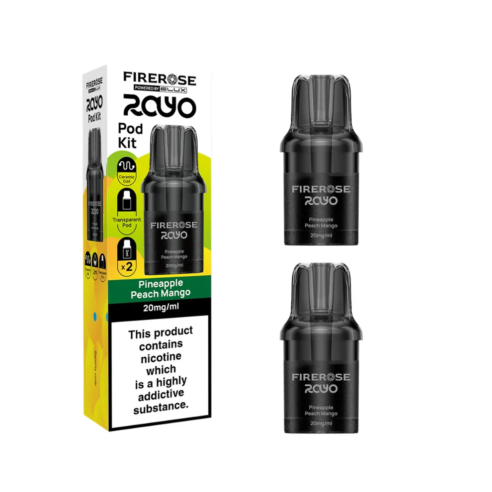 Buy Elux Firerose Rayo 600 Refill Pods | £4.90 - Vape Fair