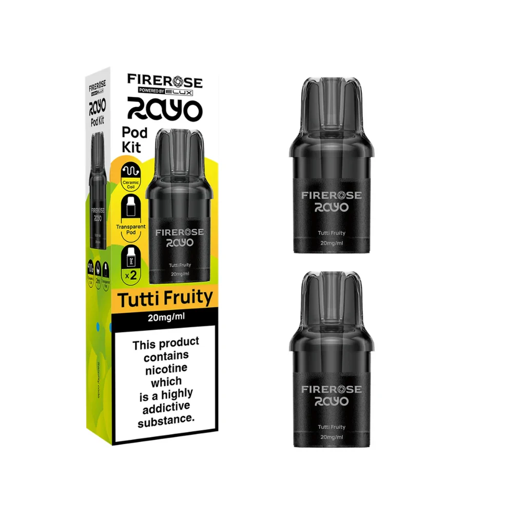 Buy Elux Firerose Rayo 600 Refill Pods | £4.90 - Vape Fair