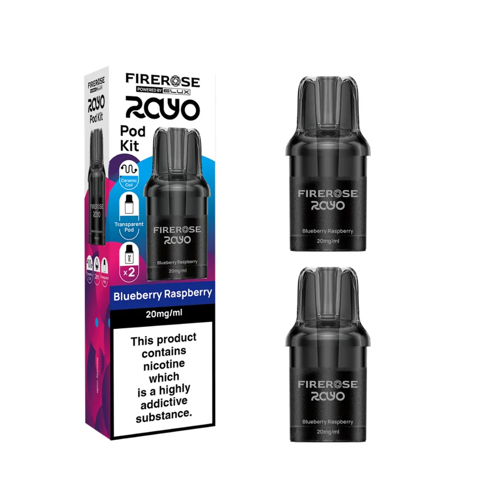 Buy Elux Firerose Rayo 600 Refill Pods | £4.90 - Vape Fair