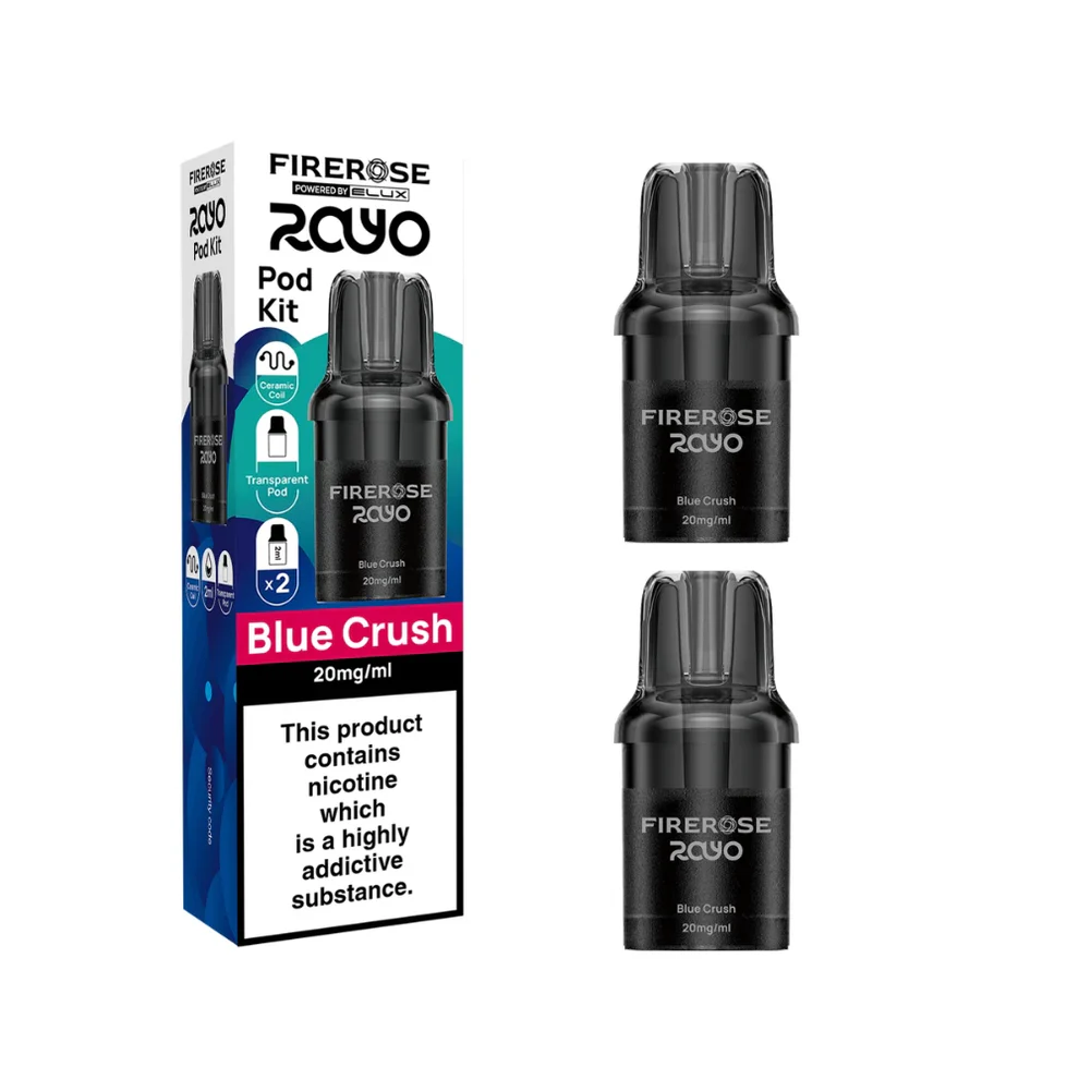 Buy Elux Firerose Rayo 600 Refill Pods | £4.90 - Vape Fair
