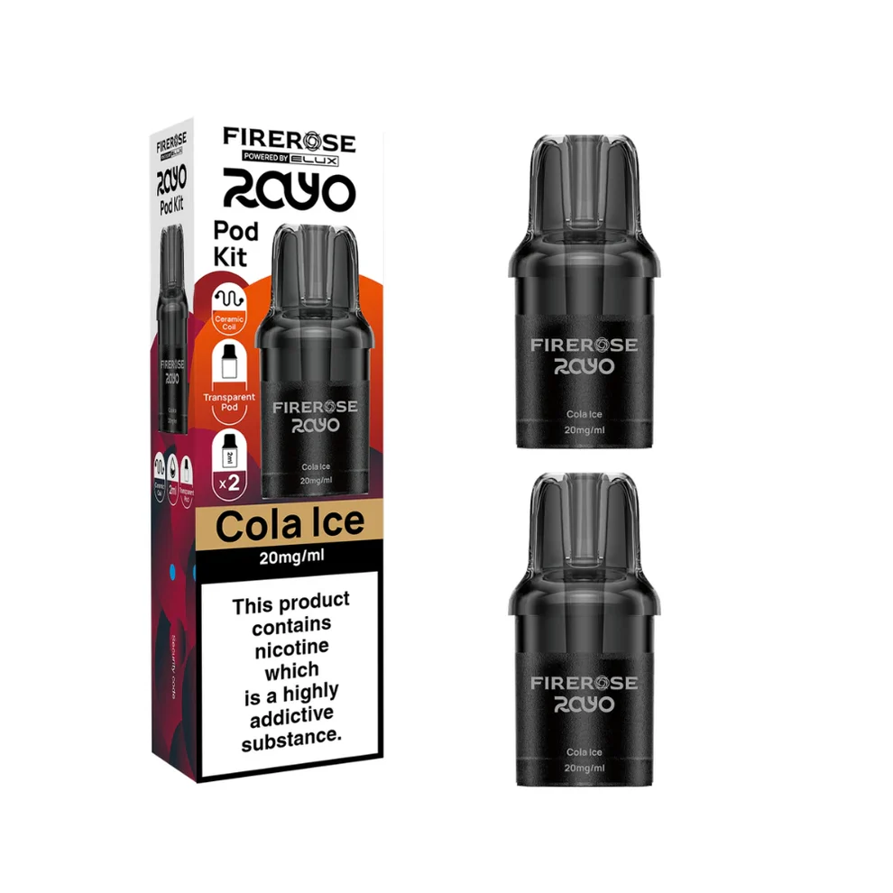 Buy Elux Firerose Rayo 600 Refill Pods | £4.90 - Vape Fair