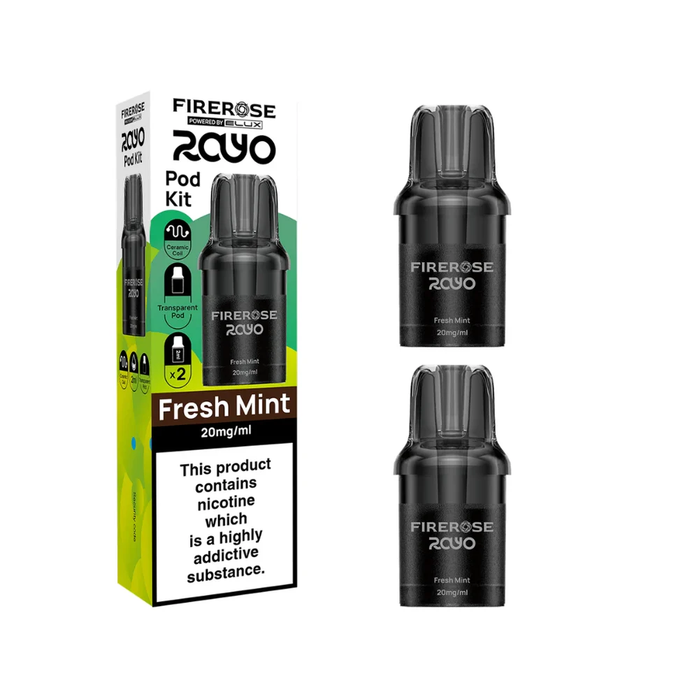 Buy Elux Firerose Rayo 600 Refill Pods | £4.90 - Vape Fair