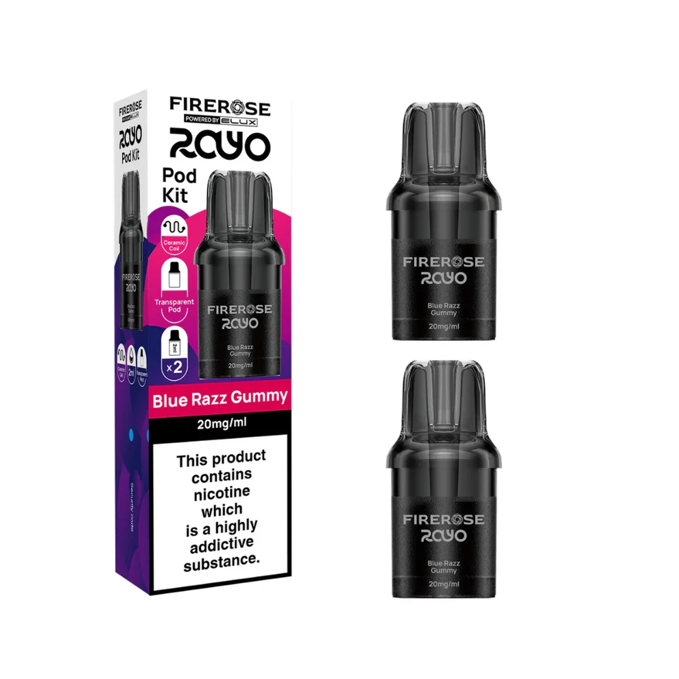 Buy Elux Firerose Rayo 600 Refill Pods | £4.90 - Vape Fair
