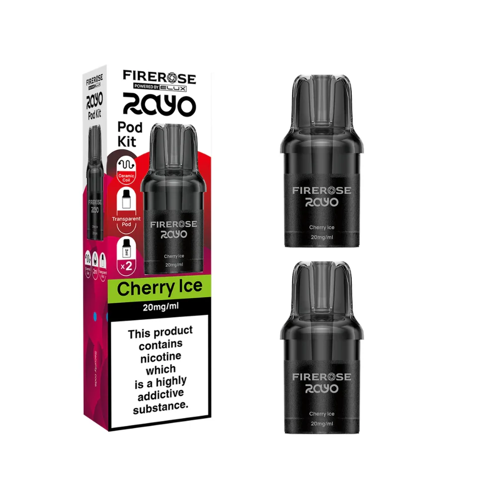 Buy Elux Firerose Rayo 600 Refill Pods | £4.90 - Vape Fair