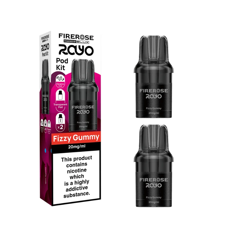 Buy Elux Firerose Rayo 600 Refill Pods | £4.90 - Vape Fair