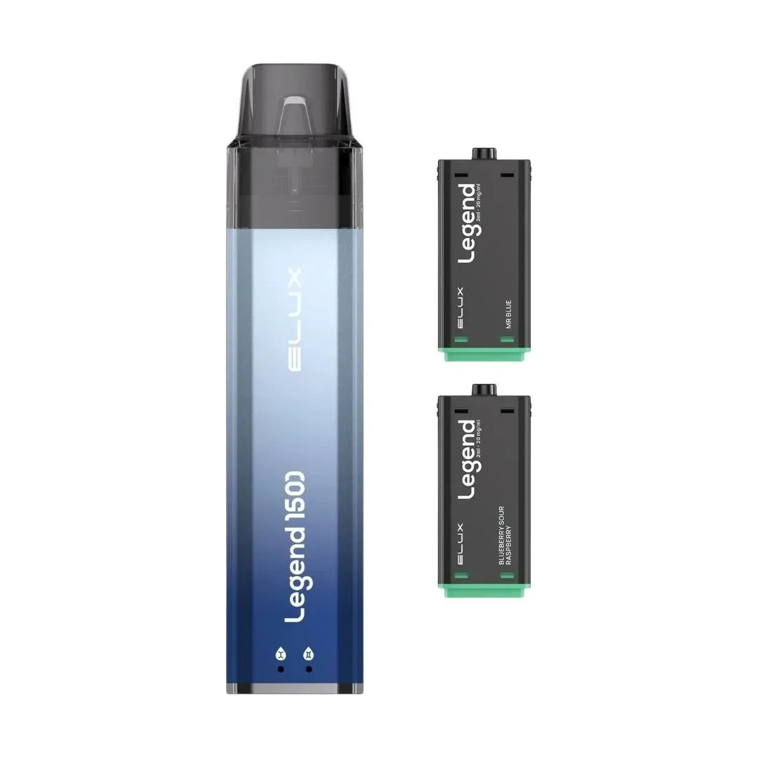 Buy Elux Legend 1500 Puffs Prefilled Vape Kit | £5.79