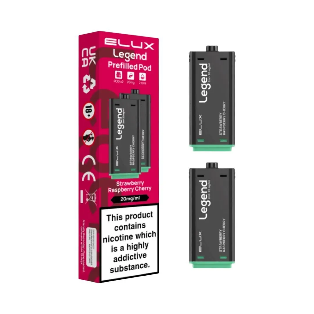 Buy Elux Legend 1500 Puffs Pods | £5.89 at Vape Fair