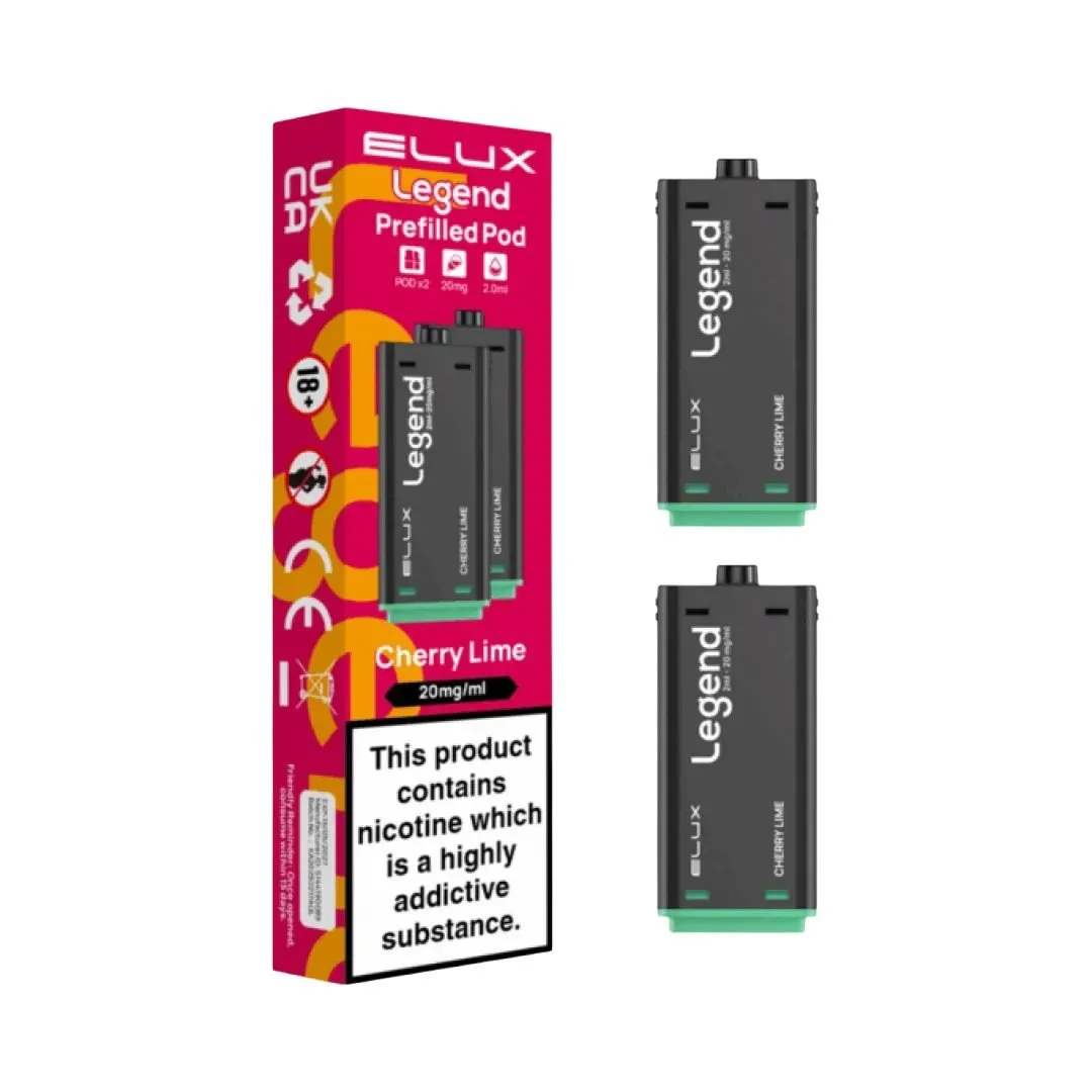 Buy Elux Legend 1500 Puffs Pods | £5.89 at Vape Fair