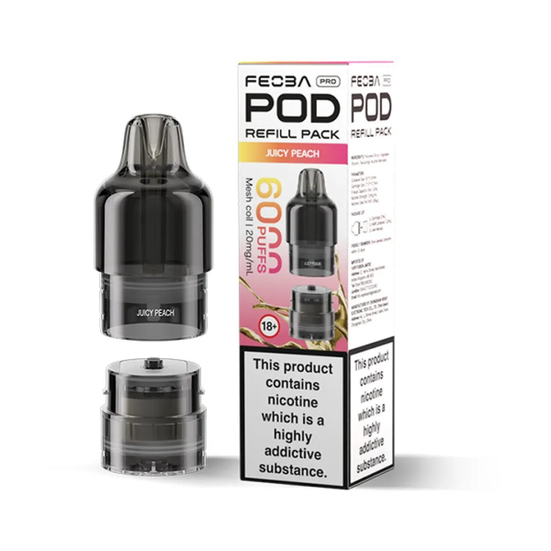 Buy Feoba Pro 6K Prefilled Pods | £4.49 - Vape Fair