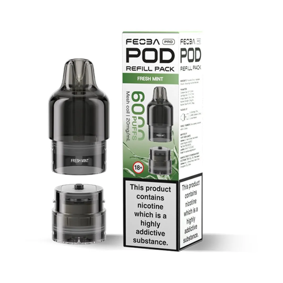Buy Feoba Pro 6K Prefilled Pods | £4.49 - Vape Fair