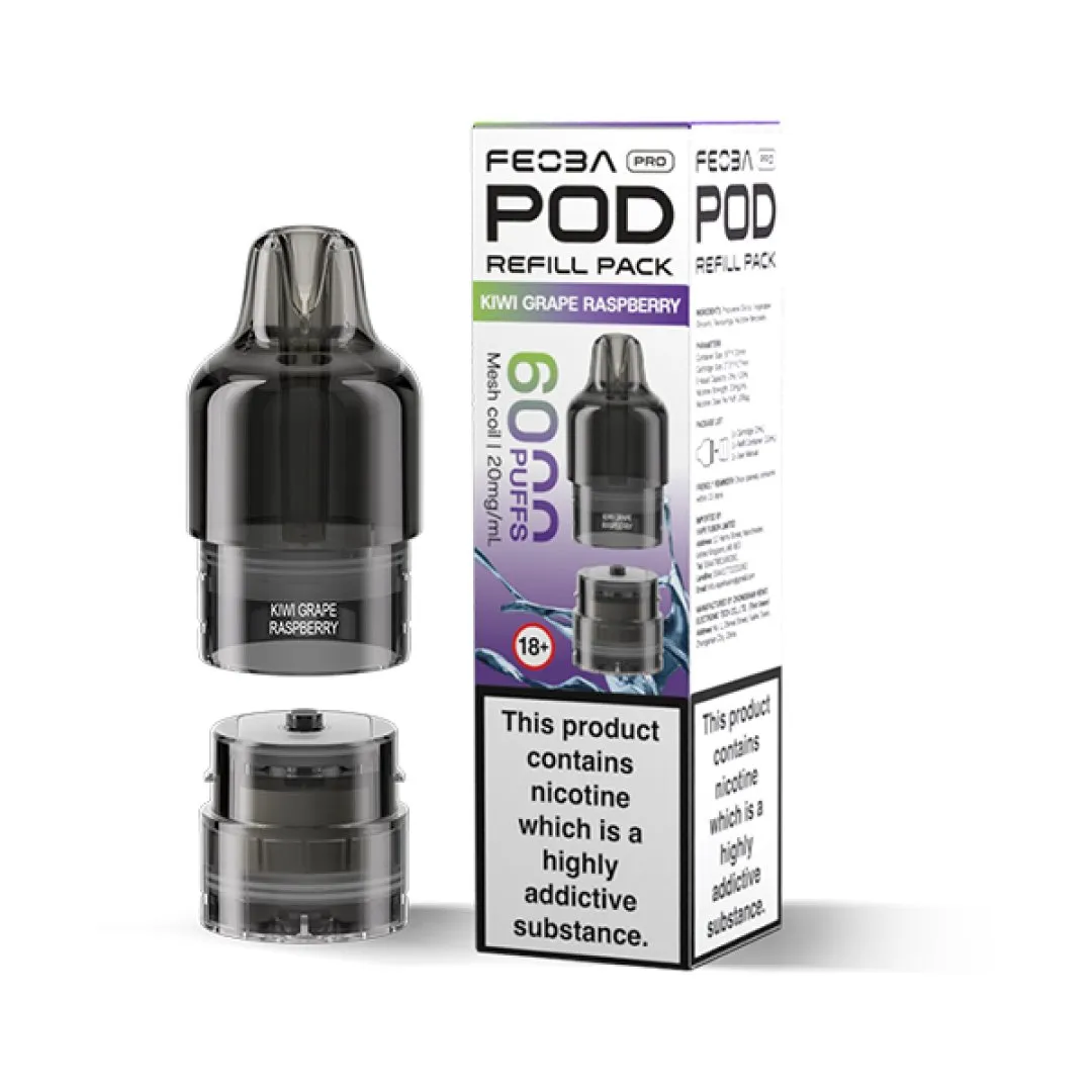 Buy Feoba Pro 6K Prefilled Pods | £4.49 - Vape Fair