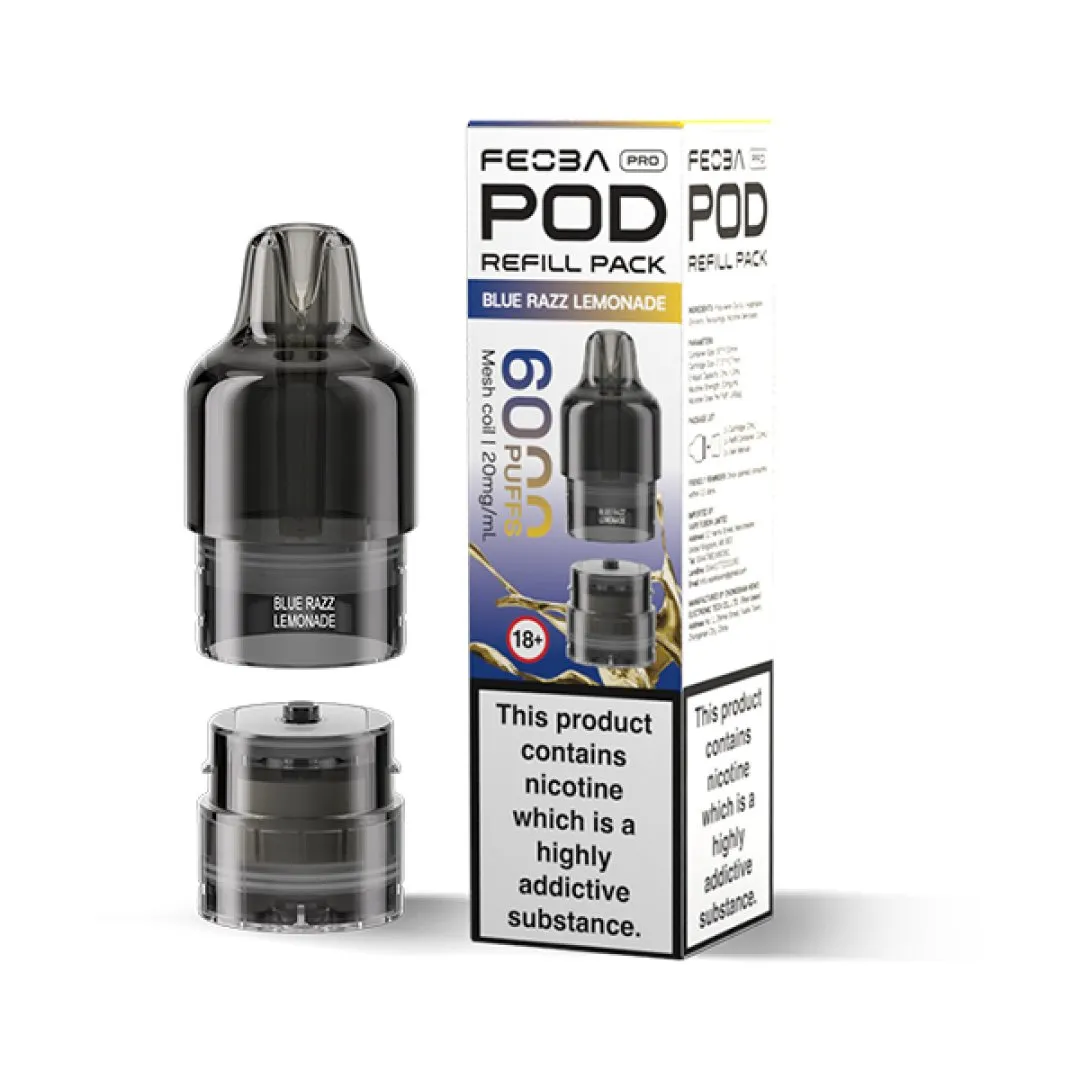 Buy Feoba Pro 6K Prefilled Pods | £4.49 - Vape Fair