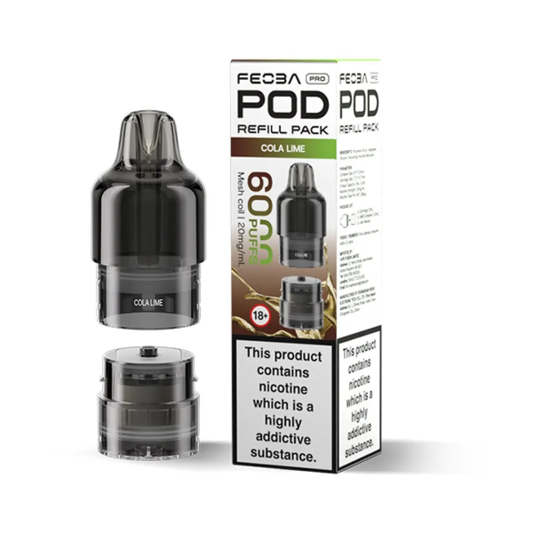 Buy Feoba Pro 6K Prefilled Pods | £4.49 - Vape Fair