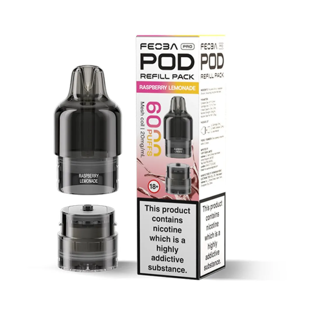 Buy Feoba Pro 6K Prefilled Pods | £4.49 - Vape Fair