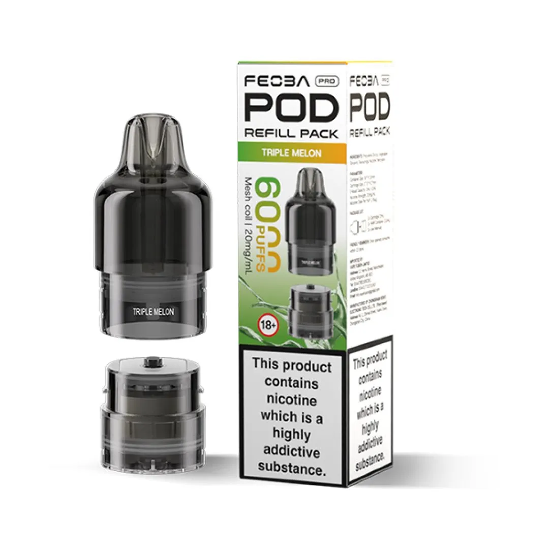 Buy Feoba Pro 6K Prefilled Pods | £4.49 - Vape Fair