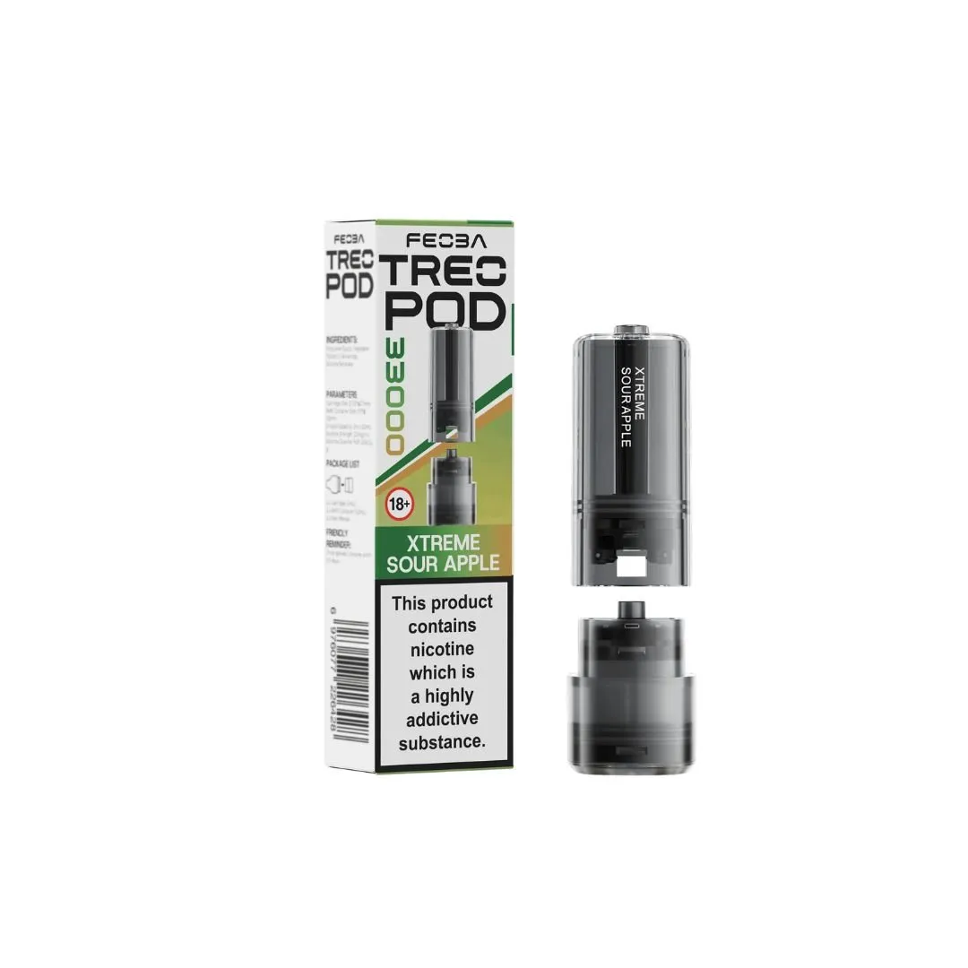 Buy Feoba Treo 33K Prefilled Pods | £4.89 - Vape Fair