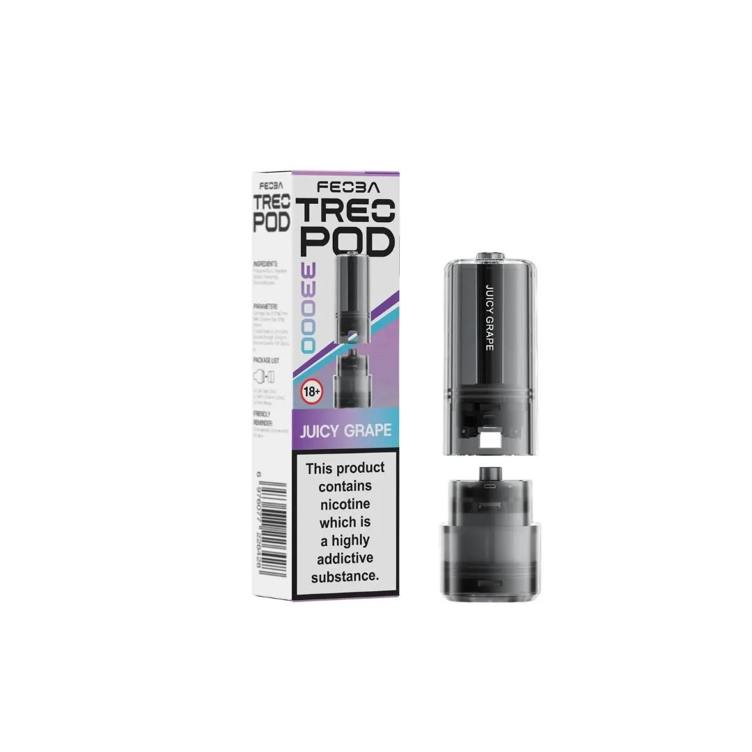 Buy Feoba Treo 33K Prefilled Pods | £4.89 - Vape Fair