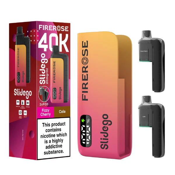 Buy Elux FireRose Slidego 40K Pod Kit | £9.29 - Vape Fair
