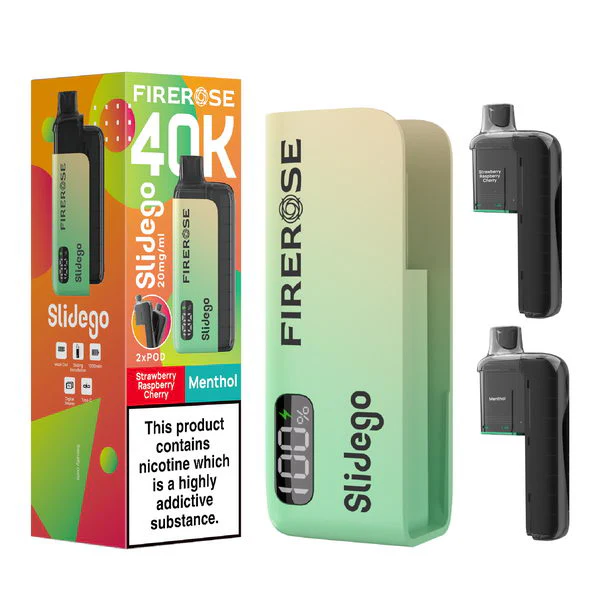 Buy Elux FireRose Slidego 40K Pod Kit | £9.29 - Vape Fair