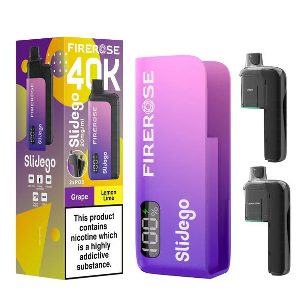 Buy Elux FireRose Slidego 40K Pod Kit | £9.29 - Vape Fair