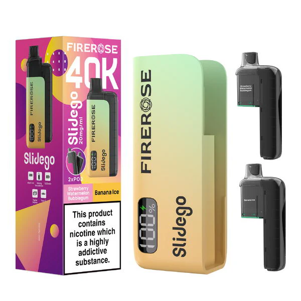 Buy Elux FireRose Slidego 40K Pod Kit | £9.29 - Vape Fair