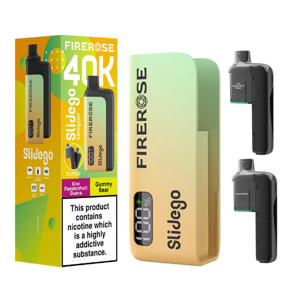 Buy Elux FireRose Slidego 40K Pod Kit | £9.29 - Vape Fair