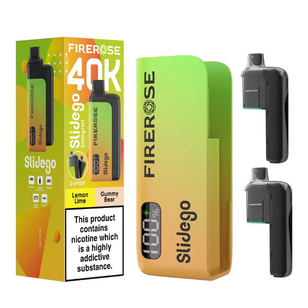 Buy Elux FireRose Slidego 40K Pod Kit | £9.29 - Vape Fair