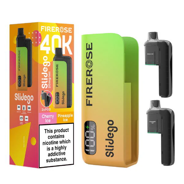 Buy Elux FireRose Slidego 40K Pod Kit | £9.29 - Vape Fair