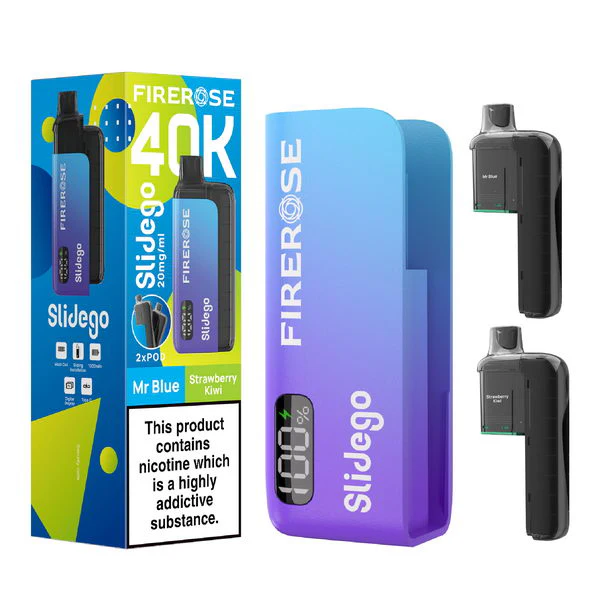 Buy Elux FireRose Slidego 40K Pod Kit | £9.29 - Vape Fair