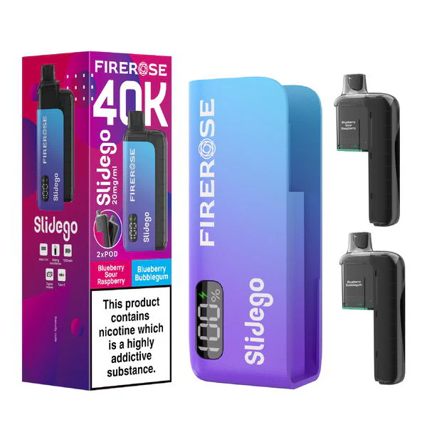 Buy Elux FireRose Slidego 40K Pod Kit | £9.29 - Vape Fair