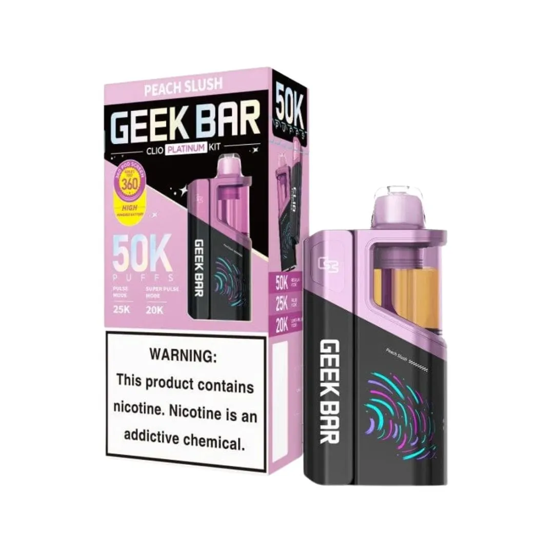 Buy Geek Bar Clio Platinum 50K Kit | £18.90 - Vape Fair
