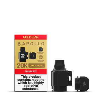 Buy Gold Bar Apollo 20K Pods | £4.89 - Vape Fair
