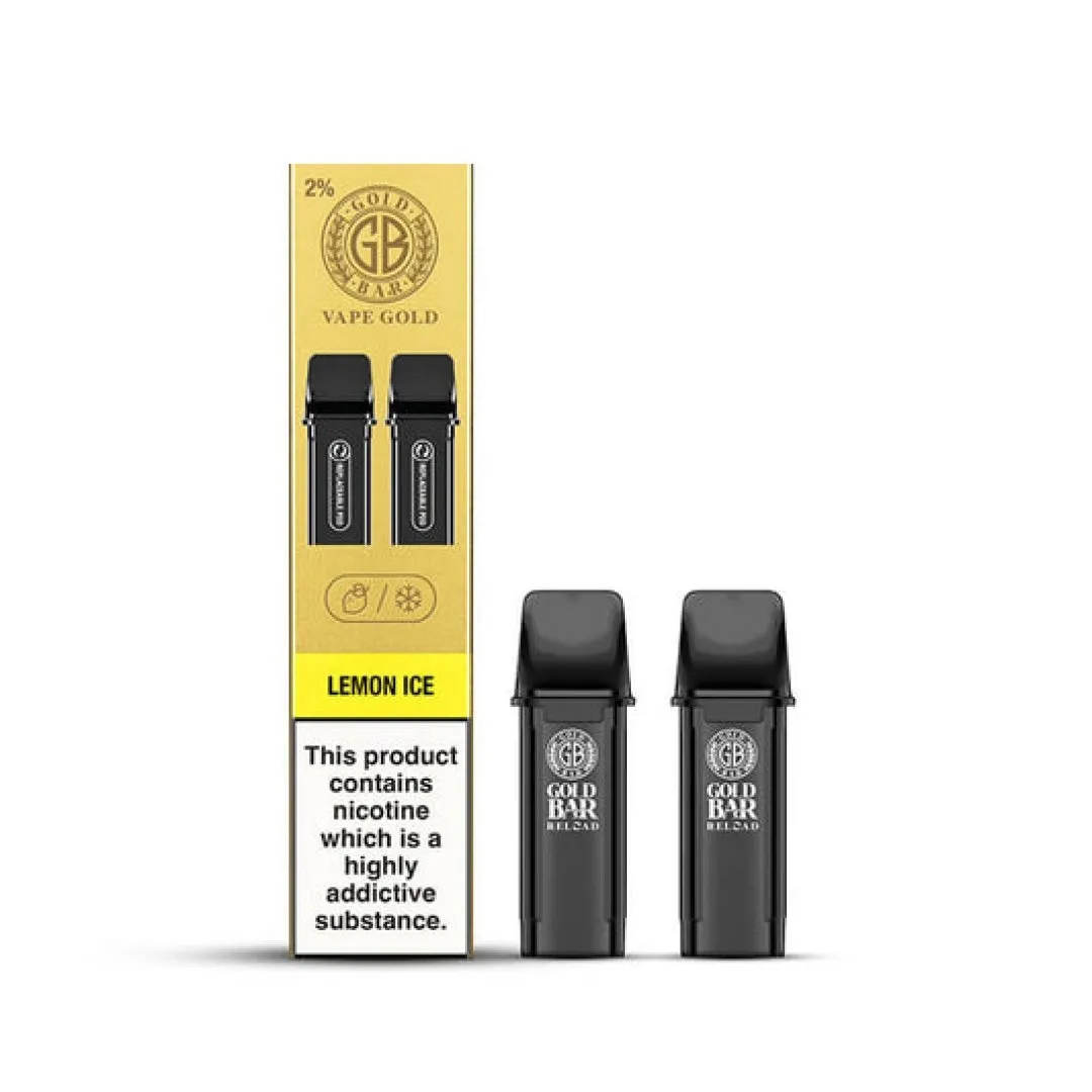 Buy Gold Bar Reload Prefilled Pods | £4.00 - Vape Fair