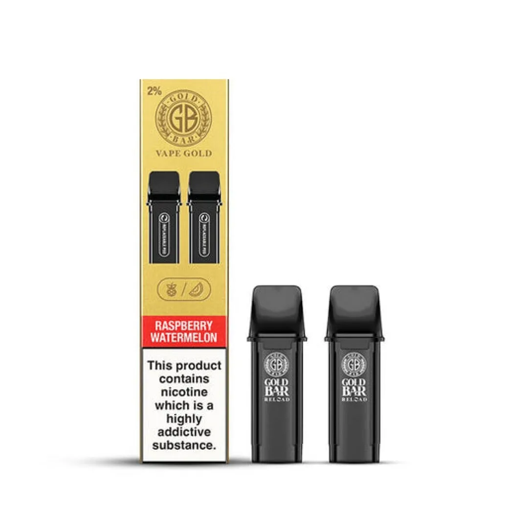 Buy Gold Bar Reload Prefilled Pods | £4.00 - Vape Fair