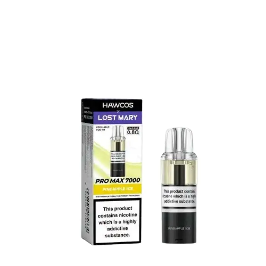 Buy HAWCOS x Lost Mary Pro Max 7000 Pod | £6.20 - Vape Fair