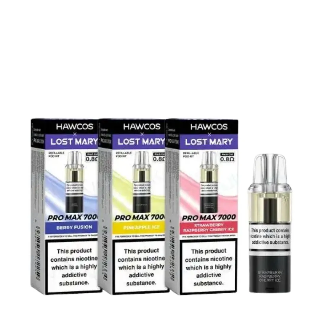 HAWCOS x Lost Mary Pro Max 7000 Prefilled Pod Kit