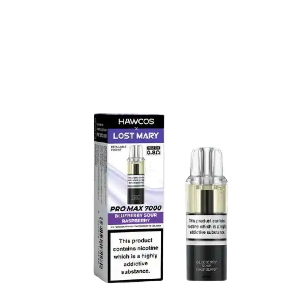 Buy HAWCOS x Lost Mary Pro Max 7000 Pod | £6.20 - Vape Fair